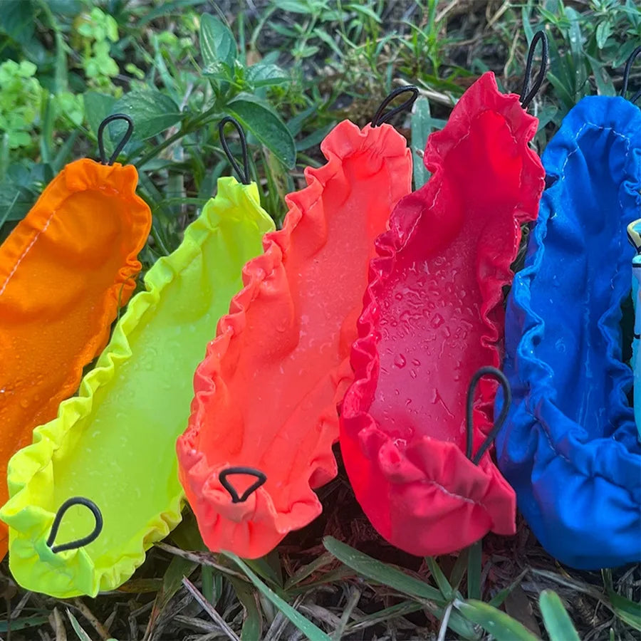 Colorful Lizard Climbing Hammocks in red, orange, yellow, and blue, waterproof and perfect for reptile enclosures or outdoor use.