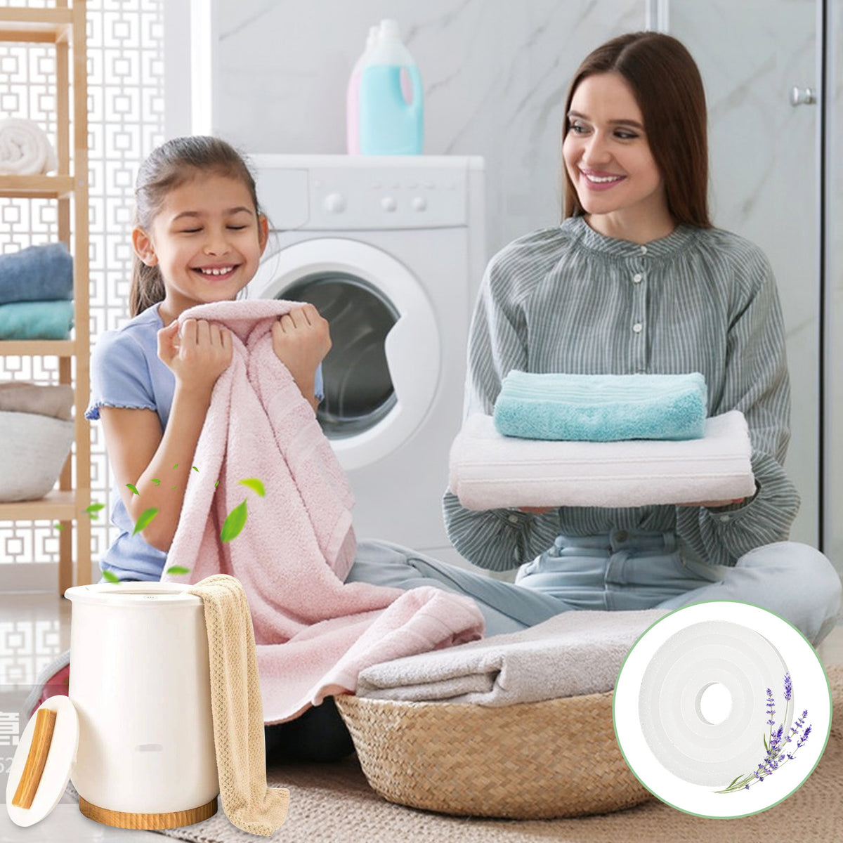✨ 9 Duft-Ersatzduftplättchen für Handtuchwärmer | 27 langanhaltende Dufttabletten | Luxuriöse Spa-Atmosphäre für Zuhause & Bad! 💎 #HomeSpa #LuxuryLiving